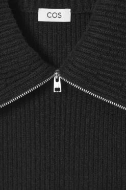 COS RIBBED WOOL COLLAR-Women Hats & Scarves | Capes & Hybrids