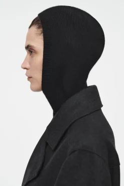 COS RIBBED WOOL-CASHMERE BALACLAVA-Women Hats & Scarves | Hats & Scarves