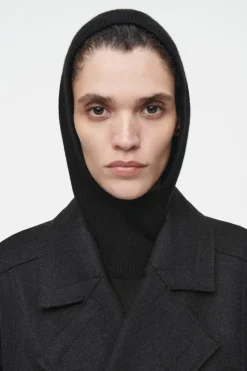 COS RIBBED WOOL-CASHMERE BALACLAVA-Women Hats & Scarves | Hats & Scarves