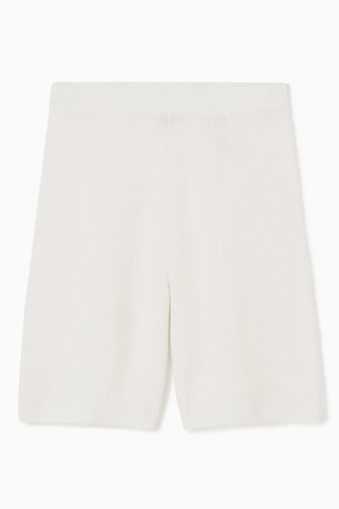 COS RIBBED-KNIT BERMUDA SHORTS-Women Pants | Sweaters & Cardigans