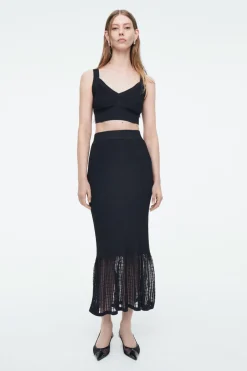 COS RIBBED-KNIT BRALETTE-Women Tops | Sweaters & Cardigans