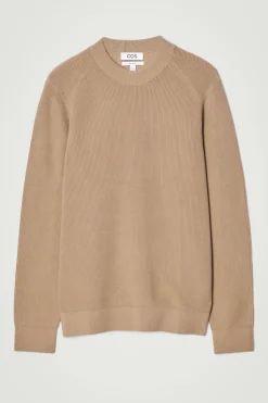 COS RIBBED-KNIT SWEATER- Sweaters & Cardigans