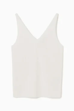 COS RIBBED-KNIT TANK TOP-Women Tops | Sweaters & Cardigans