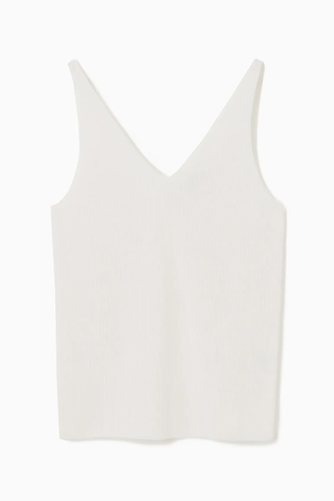 COS RIBBED-KNIT TANK TOP-Women Tops | Sweaters & Cardigans