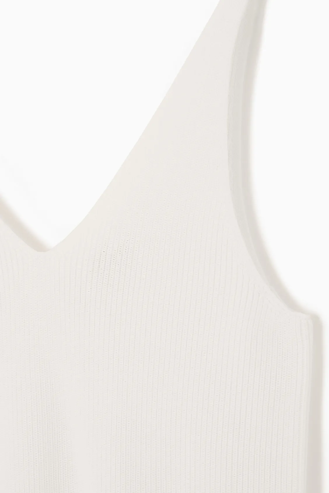 COS RIBBED-KNIT TANK TOP-Women Tops | Sweaters & Cardigans