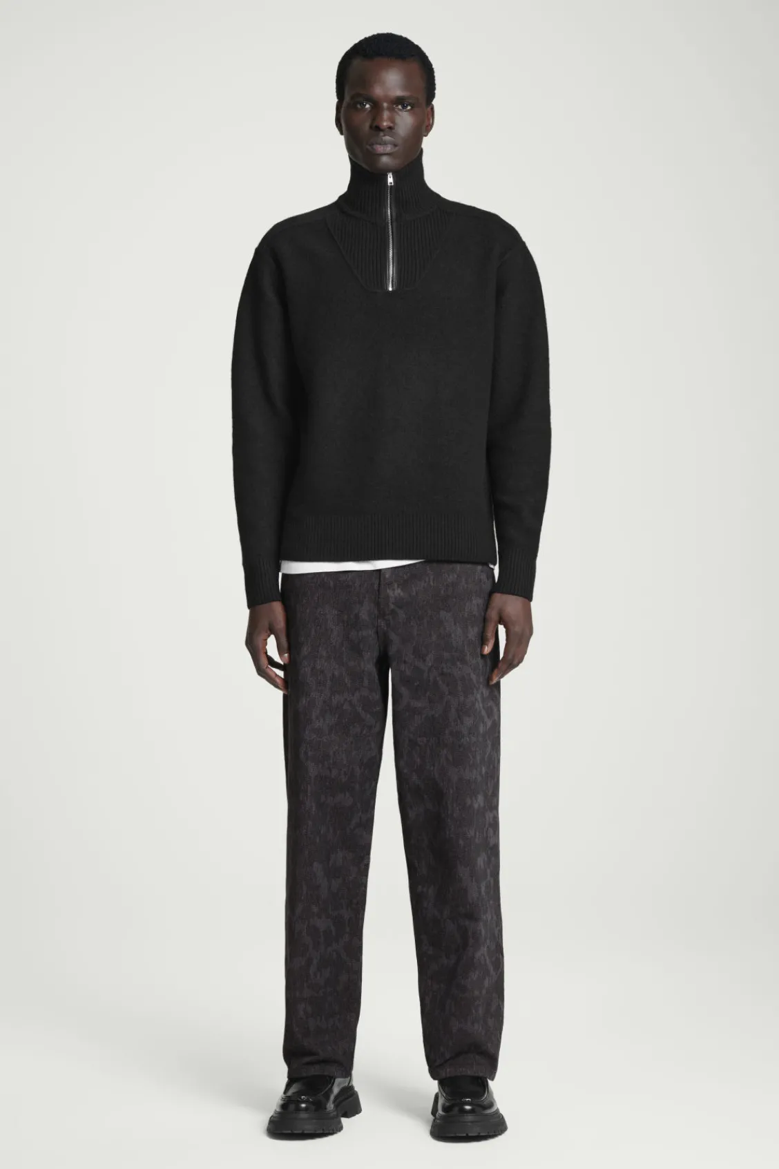 COS RIDER LASERED WIDE-LEG JEANS- Jeans | Pants
