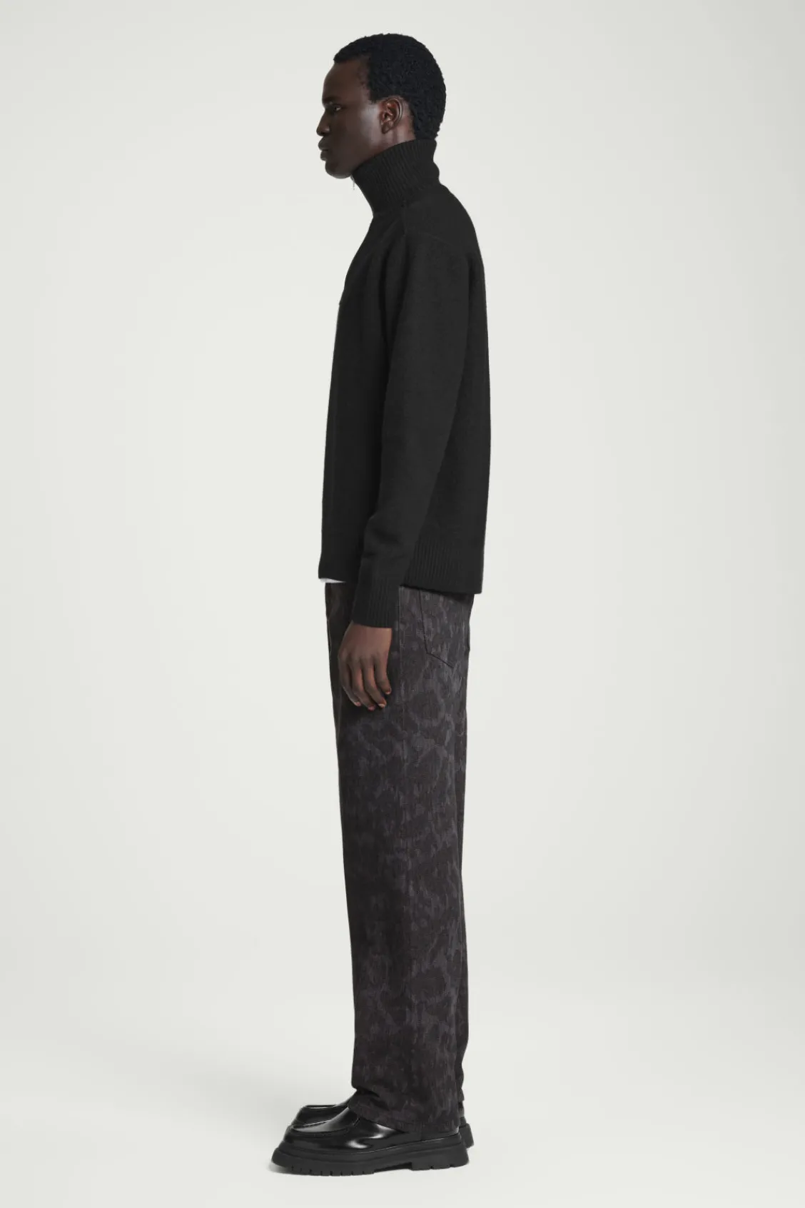 COS RIDER LASERED WIDE-LEG JEANS- Jeans | Pants