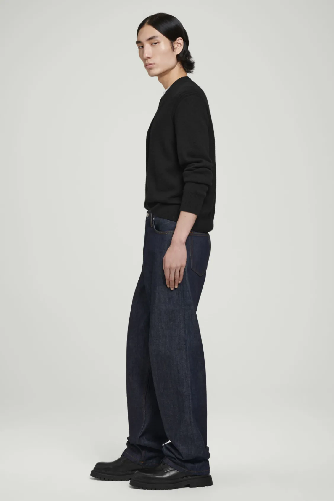 COS RIDER SELVEDGE WIDE-LEG JEANS- Jeans | Pants