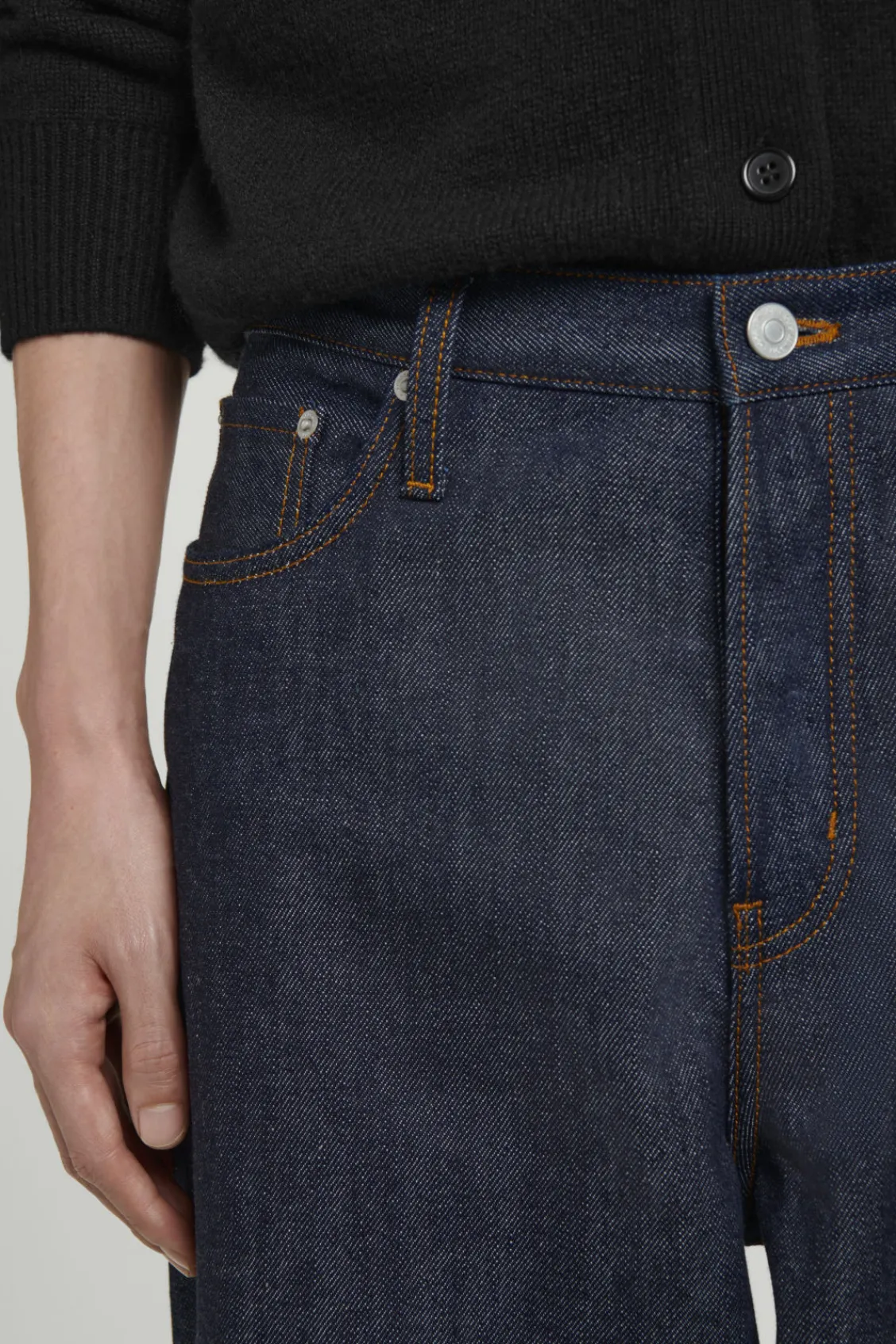 COS RIDER SELVEDGE WIDE-LEG JEANS- Jeans | Pants