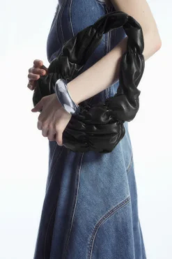COS RIPPLE SHOULDER BAG - LEATHER-Women Bags