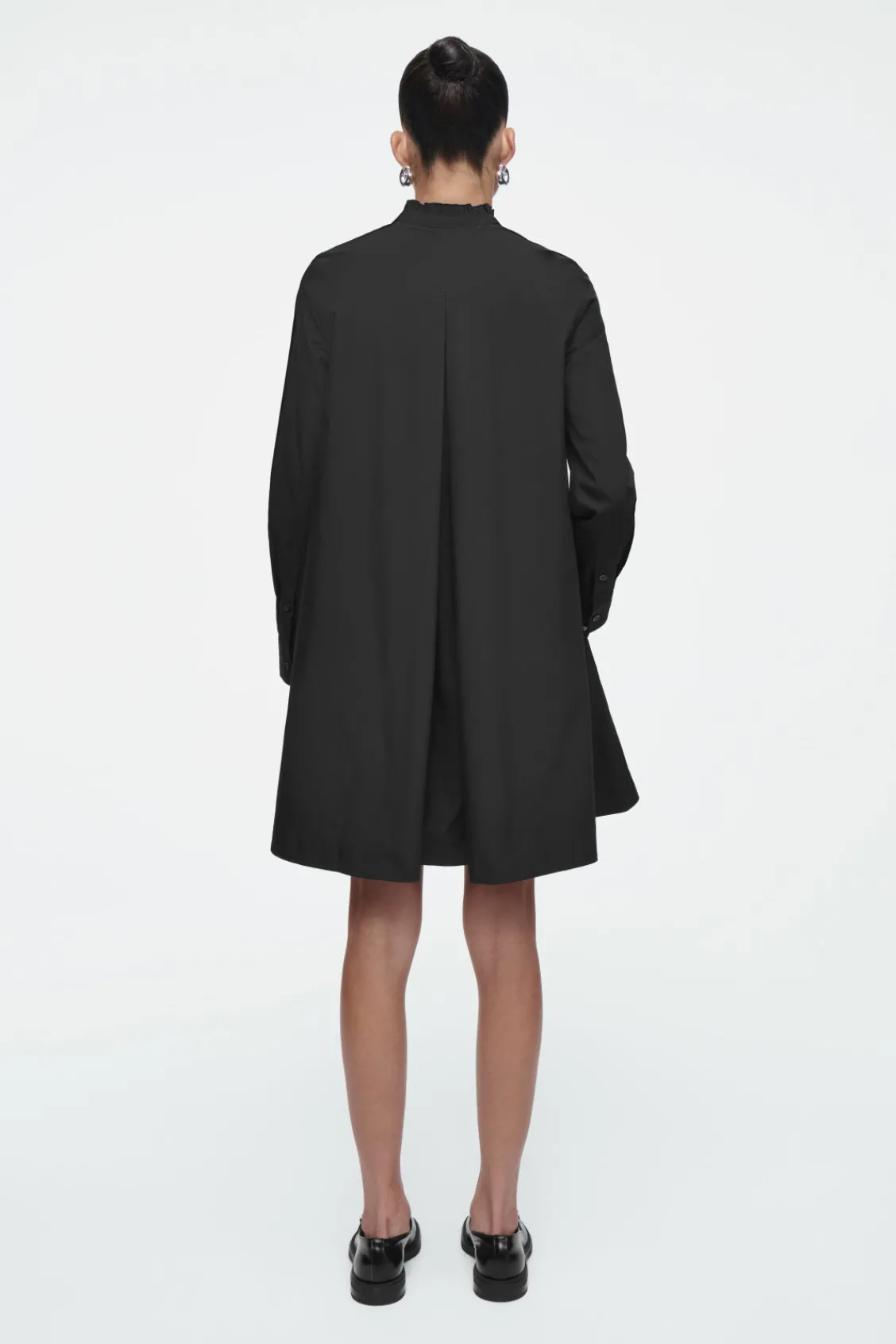 COS RUFFLED SWING MINI DRESS-Women Dresses & Jumpsuits