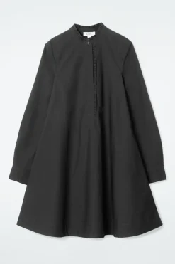 COS RUFFLED SWING MINI DRESS-Women Dresses & Jumpsuits