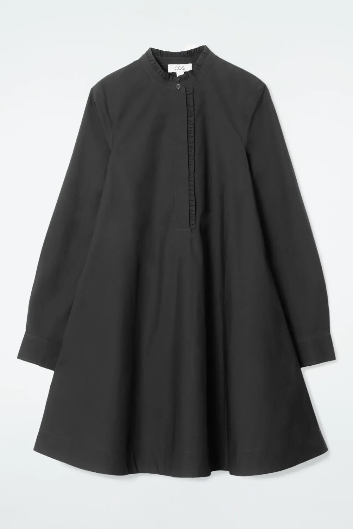COS RUFFLED SWING MINI DRESS-Women Dresses & Jumpsuits