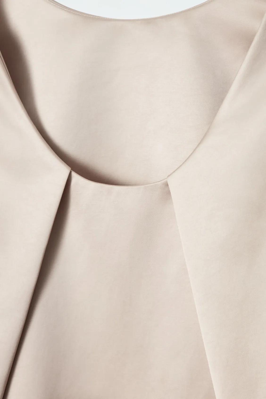 COS SATIN RACER-NECK MINI DRESS-Women Dresses & Jumpsuits