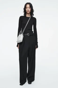 COS SCALLOP CROSSBODY - LEATHER-Women Bags