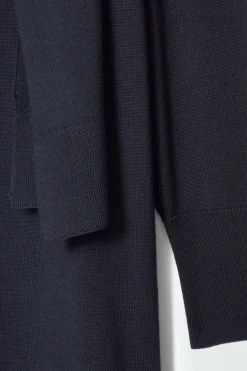 COS SCARF-DETAIL WOOL MAXI DRESS-Women Dresses & Jumpsuits | Sweaters & Cardigans