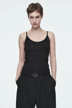 COS SCOOP-NECK MERINO WOOL TANK TOP-Women Tops | Sweaters & Cardigans