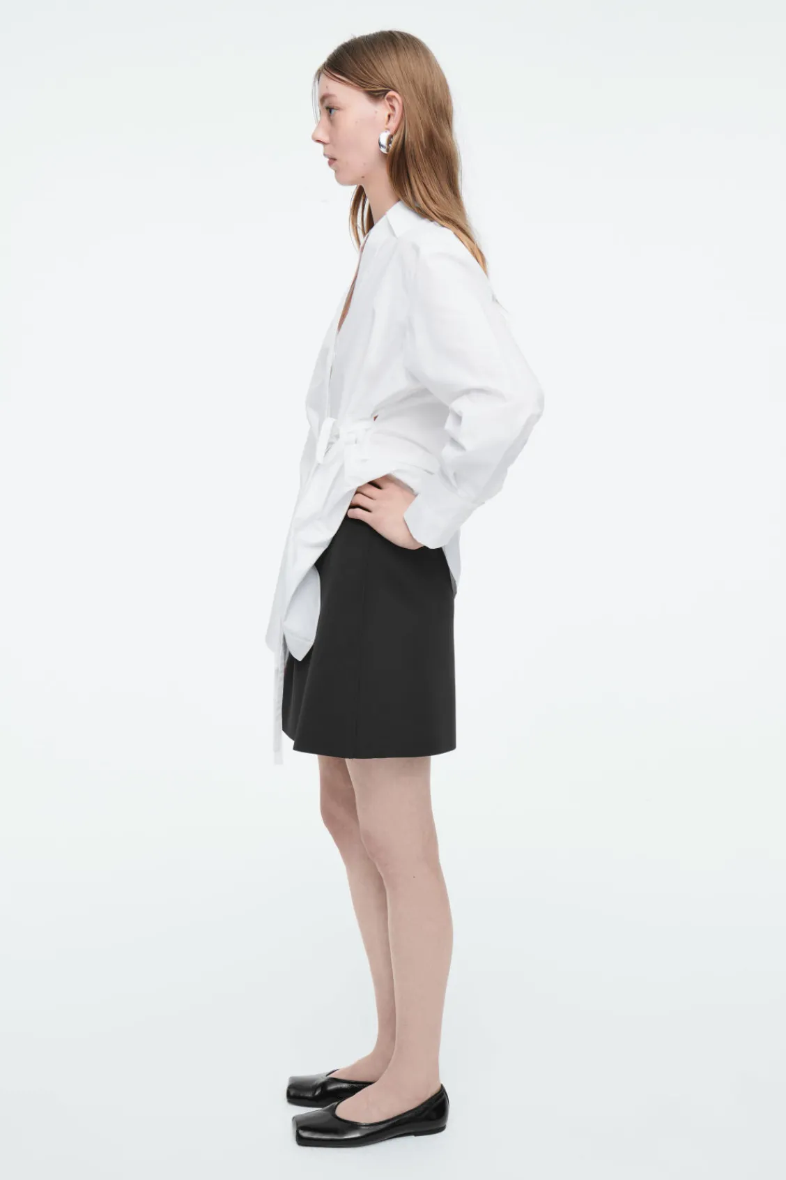 COS SCUBA MINI SKIRT-Women Skirts