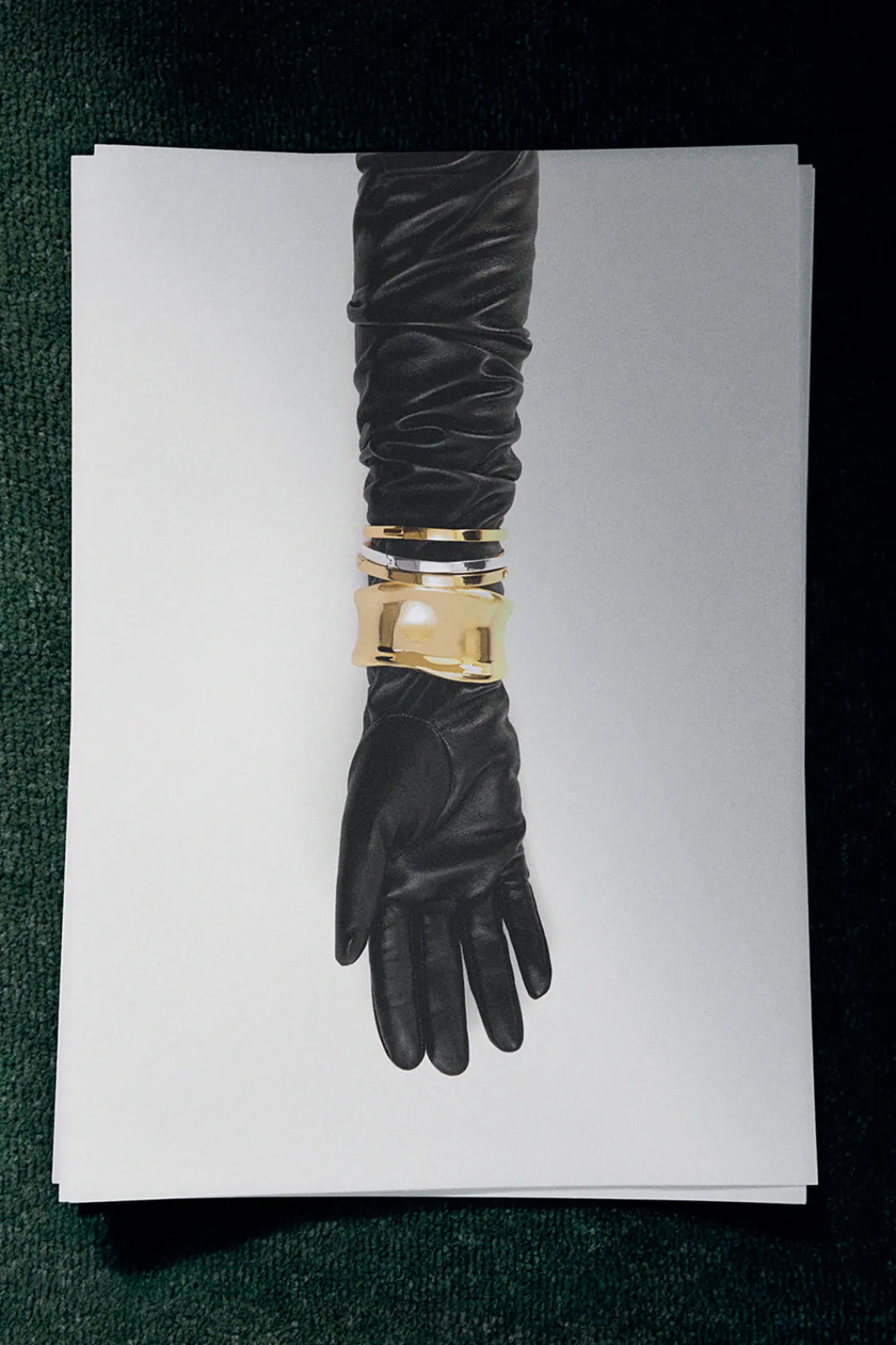 COS SCULPTED CUFF-Women Jewelry
