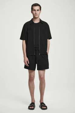 COS SEERSUCKER ELASTICATED SHORTS- Matching Sets | Pants