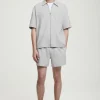 COS SEERSUCKER ELASTICATED SHORTS- Matching Sets | Pants