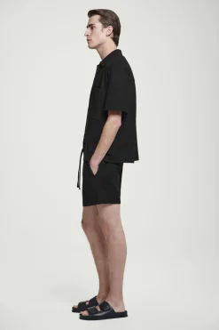 COS SEERSUCKER ELASTICATED SHORTS- Matching Sets | Pants