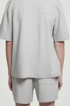 COS SEERSUCKER ELASTICATED SHORTS- Matching Sets | Pants