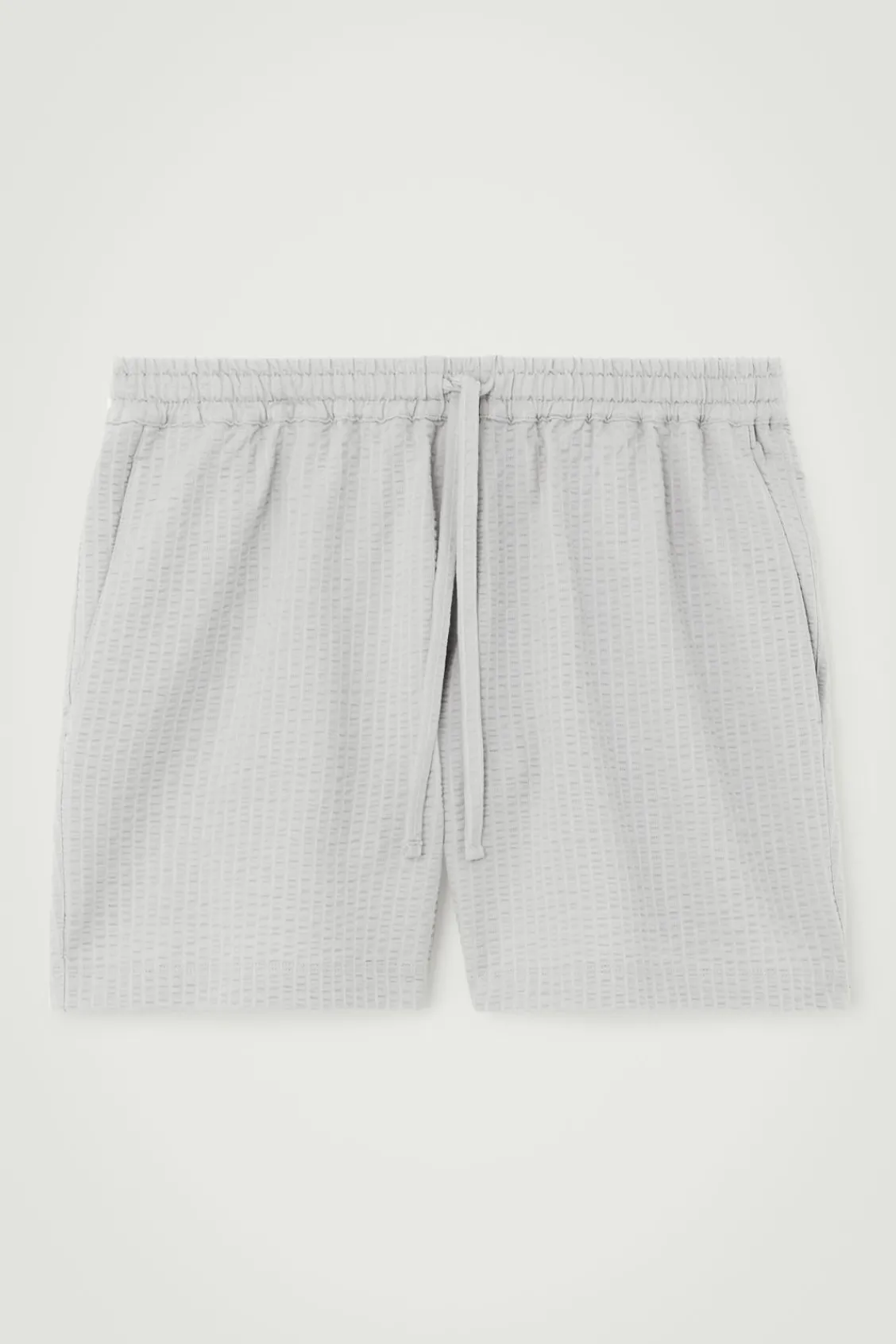 COS SEERSUCKER ELASTICATED SHORTS- Matching Sets | Pants