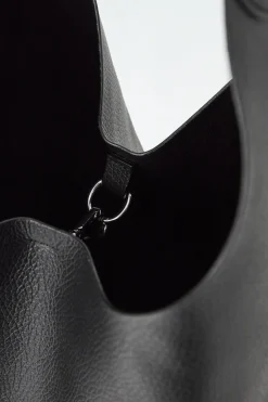 COS SERIF TOTE - LEATHER-Women Bags