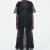 COS SHEER EMBROIDERED MOHAIR SKIRT-Women Skirts | Sweaters & Cardigans