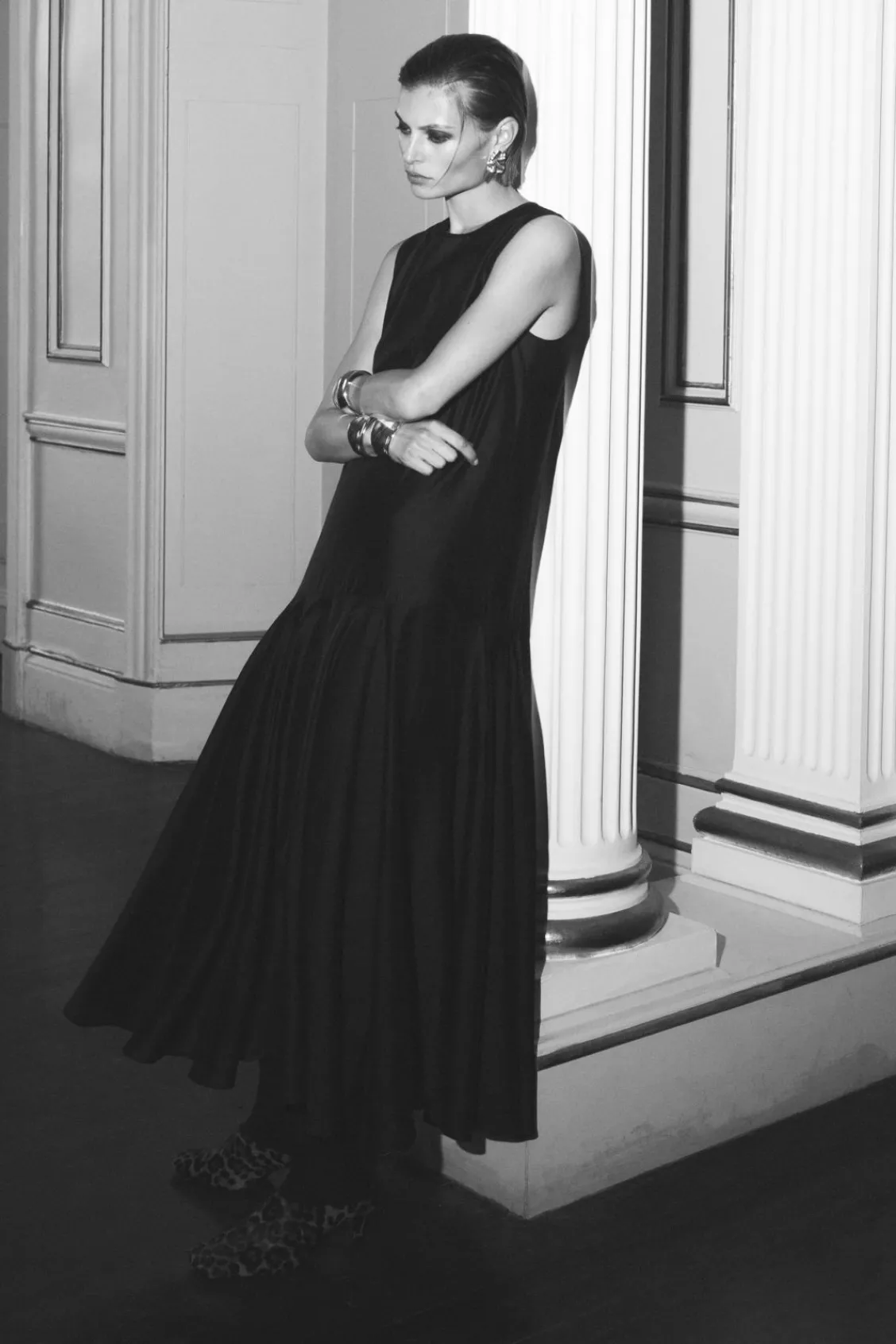 COS SHEER MAXI DRESS-Women Dresses & Jumpsuits