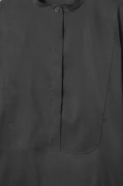 COS SHEER SILK TUXEDO SHIRT-Women Shirts & Blouses | Tops