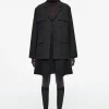 COS SHEER-PANEL KNEE-HIGH SOCKS-Women Socks & Tights