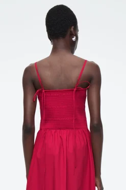 COS SHIR MIDI DRESS-Women Dresses & Jumpsuits