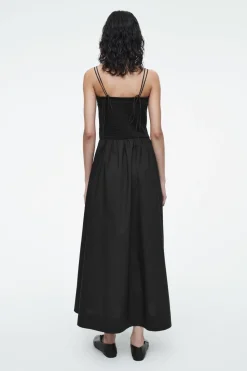 COS SHIRRED MIDI DRESS-Women Dresses & Jumpsuits