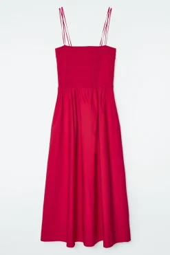 COS SHIR MIDI DRESS-Women Dresses & Jumpsuits