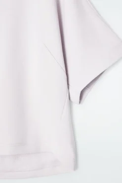 COS SHORT-SLEEVED JERSEY SWEATSHIRT-Women Tops