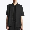 COS SHORT-SLEEVED LINEN SHIRT- Shirts