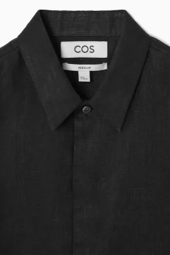 COS SHORT-SLEEVED LINEN SHIRT- Shirts