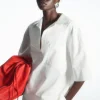 COS SHORT-SLEEVED RESORT SHIRT-Women Shirts & Blouses | Tops