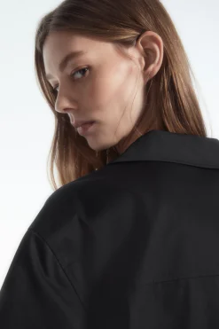 COS SHORT-SLEEVED RESORT SHIRT-Women Shirts & Blouses | Tops