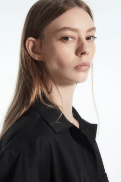 COS SHORT-SLEEVED RESORT SHIRT-Women Shirts & Blouses | Tops