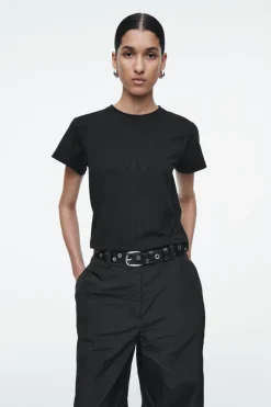 COS SHRUNKEN SLIM T-SHIRT-Women T-Shirts | Tops