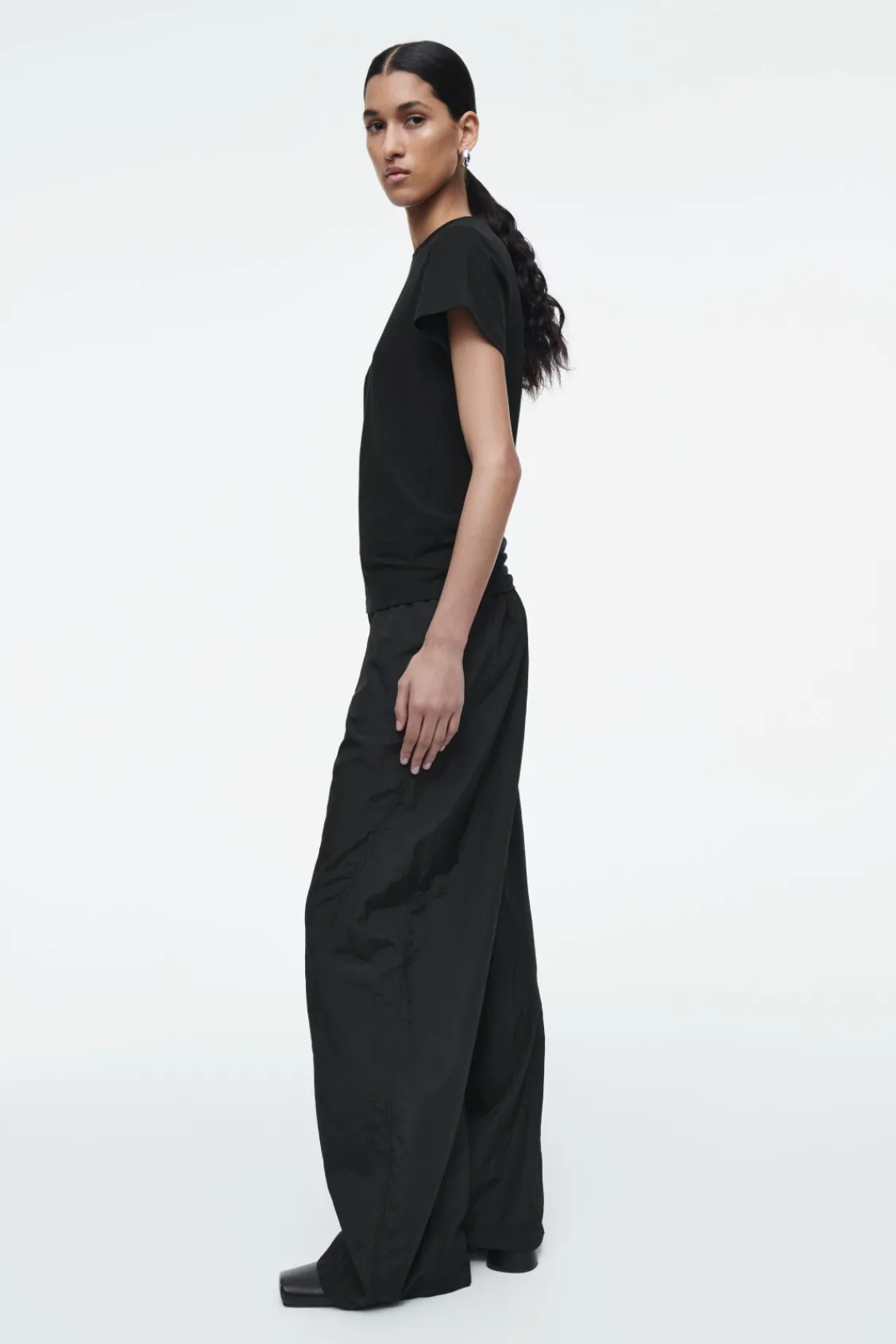 COS SHRUNKEN SLIM T-SHIRT-Women T-Shirts | Tops