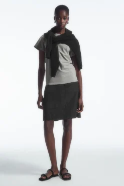 COS SHRUNKEN SLIM T-SHIRT-Women T-Shirts | Tops