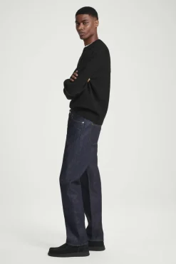 COS SIGNATURE RAW SELVEDGE STRAIGHT-LEG JEANS- Jeans | Pants