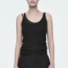 COS SILK TANK TOP-Women Tops