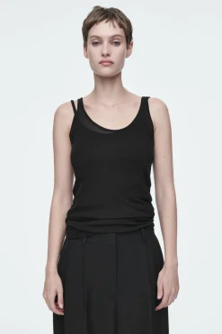 COS SILK TANK TOP-Women Tops