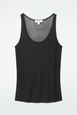 COS SILK TANK TOP-Women Tops