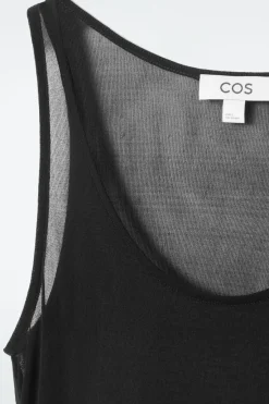 COS SILK TANK TOP-Women Tops